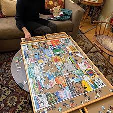 This is the ultimate luxury for people who love jigsaws. 34 X 26 Puzzle Board Puzzle Table Puzzle Tables For Adults Puzzle Boards And Storage Jigsaw Puzzle Table Puzzle Tray Buy Online At Best Price In Uae Amazon Ae