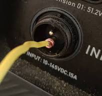 What is positive and negative on this input on a Bluetti ...