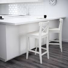 Ingolf Bar Stool With Backrest White 24 3 4 Ikea In 2020 Bar Stools Ikea Bar Ikea Barstools