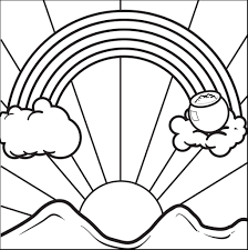Humane society for greater nashua was live. Printable Rainbow With A Pot Of Gold Coloring Page For Kids Supplyme