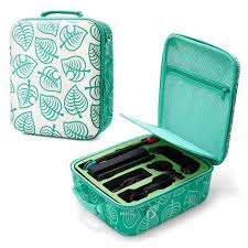 10 x 2 x 5 inches weight: Nintendo Switch Case Animal Crossing Carrying Case Ammibo Game Cards Holding Bag Switch Travel Case Nintendo Switch Case Nintendo Switch Accessories Nintendo Switch