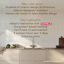 Bei uns arbeiten informationsdesigner mit ingenieuren hand in hand. Master Kitchen Design Online Workshop By Alcove Studio