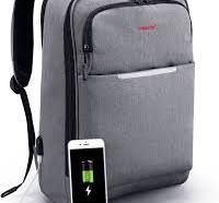 Slim Business - Mochila ligera para laptop para mujeres y hombres con  puerto de carga USB, mochila para computadora universitaria para MacBook y  ...