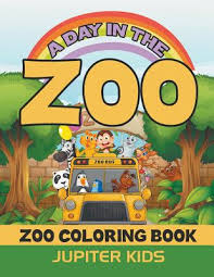 Download A Day In The Zoo Zoo Coloring Book