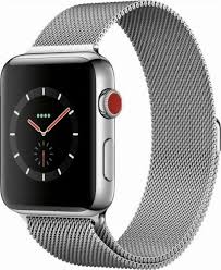 Great savings free delivery / collection on many items. Apple Watch Series 3 42mm Stainless Steel Case With Milanese Loop Gps Cellular Mr1j2ll A For Sale Online Ebay