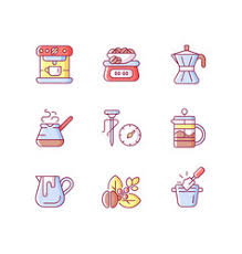 Fill cups about 3/4 full. Cartoons Espresso Machine Vector Images Over 1 100
