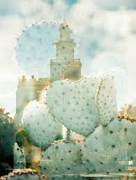 Kenner at the dixie times office. Saint George Utah Temple Jessica Parker Print Shop