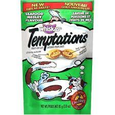 Temptations Classic Crunchy And Soft Cat Treats Seafood Medley Flavor 3 Oz Pouch Walmart Com Seafood Medley Cat Snacks Cat Food Coupons