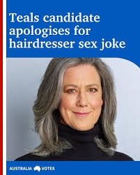 A Teals candidate has been banned from a NSW hair salon after allegedly  making inappropriate comments to a young staff member. Read more:  https://bit.ly/3XEEIfc
