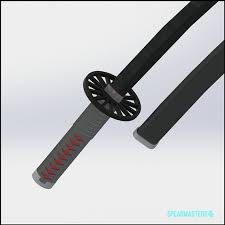 Tanjiro Kamado Sword Scabbard Demon Slayer Kimetsu No Yaiba Sword Stl 3d Model Separate F 3d Models For Printing Naruto Shippuden Anime Stl