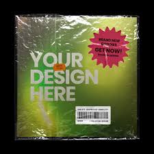 100 retro vinyl record mockup. Vinyl Record Mockup Bulbfish Design