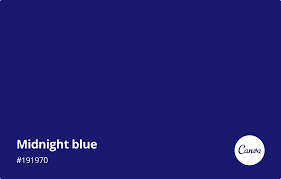 Vallejo game color night blue paint, 17ml. Midnight Blue Meaning Combinations And Hex Code Canva Colors