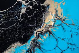 Hd wallpapers and backgrounds for desktop, mobile and tablet in full high definition widescreen, 4k ultra hd, 5k, 8k resolutions download for osx, windows 10, android, iphone 7 and ipad. Wallpaper Id 250245 Black Silver Gold And Blue Paint Blending Together In Bellingham Abstract Painting Gold Teal And Black 4k Wallpaper