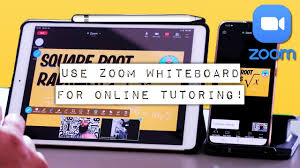 How To Use Zoom Whiteboard On Ipad For Online Tutoring Beard Squared Youtube