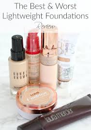 The Best Worst Lightweight Foundations Review Everyday Starlet Lightweight Foundation Foundation Reviews Best Makeup Products