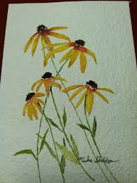 Easy watercolor painting ideas for beginners. Watercolor By Tisha Sheldon Coneflowers Watercolorflowers Watercolor Flowers Paintings Watercolor Art Flower Painting