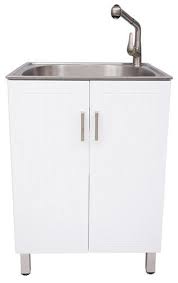 laundry cabinet & abs sink, stainless