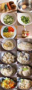 Japanase Potato Salad Food 4tots Recipes For Toddlers Part 2 Japanese Salad Vegetarian Recipes Potatoe Salad Recipe