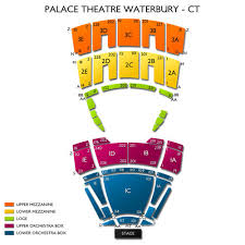 Palace Theater Waterbury 2019 Seating Chart