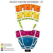 palace theater waterbury 2019 seating chart