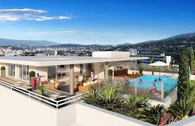 Cannes Montfleury Bel Appartement En Dernier Etage Souvrant Sur Une Immense Terrasse De 150m Avec Une Piscin Bel Appartement Appartement Appartement Luxe