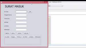 Dalam aplikasi pengarsipan surat masuk dan keluar, ada 3 level : Tutorial Membuat Aplikasi Surat Masuk Surat Keluar Menggunakan Java Netbeans Part2 2 6 Youtube