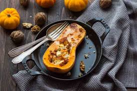 Courge Butternut Farcie Au Chevre Recette Butternut Farcie Recettes De Cuisine Butternut