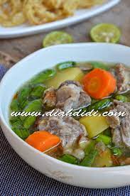 Diah Didi S Kitchen Sup Iga Pedas Ala Sop Janda Resep Masakan Resep Daging Resep Masakan Malaysia
