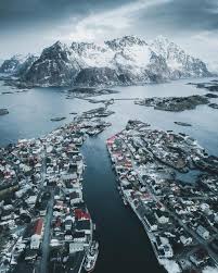 A whole new way to stay. Henningsvaer Norway Norwegen Reisen Norwegen Skandinavien