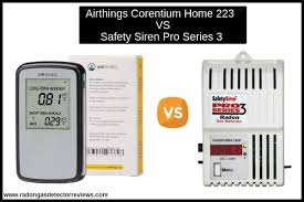 Corentium home by airthings, our original radon detector. Airthings Corentium Home 223 Vs Safety Siren Pro Series 3 Comparison Radon Gas Gas Detector Safety
