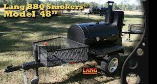 Lang Bbq Smokers Cookers Original Reverse Flow Design Bbq Smokers Smoker Cooker Bbq