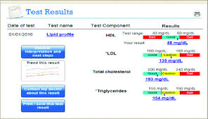 Initial Patient Centered Lipid Profile Test Result Interface Accounting Download Scientific Diagram