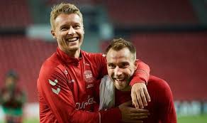 Football player at inter milan and the danish national team. Cyd38iundzij4m