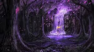 Wallpaper hd of anime, anime girls, purple background. Purple Wallpaper Anime