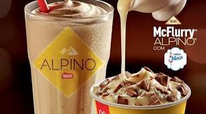 Mcdonald S Lanca Mcshake Alpino E Mcflurry Alpino Com Leite Moca Mcdonald S Gastronomia E Mcdonalds