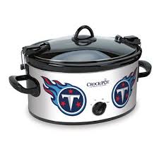 Most crock pots have two heat settings: Tennessee Titans Nfl Crock Pot Cook Carry Slow Cooker Crockpot Crock Pot Slow Cooker Crock Pot Cooking