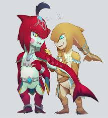 Bf gifted me a switch for our anniversary gift and i got botw and finally got to see what the deal with sidon was. Ezzi S Arts It S Not Headcanon But Can T Help About Sidon As