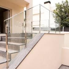 Order) 6063 aluminium profile base shoe deck linear u channel balustrade frameless balcony glass railing. Stainless Steel Railing Md Vetro Pirba Glass Panel Outdoor For Balconies