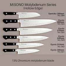 Misono Molybdenum Gyuto Knife Hollow Edge Globalkitchen Japan