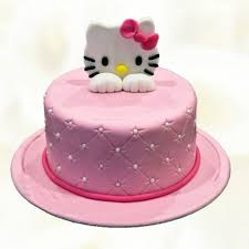 You also add candies and chocolate. Yummy Hello Kitty Cake Gift Abu Dhabi Online