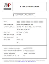 Cara Mencetak Bukti Penerimaan Elektronik Bpe