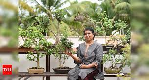 Jaya S Bonsai A Botanist And Her Bonsai Garden Kochi News Times Of India