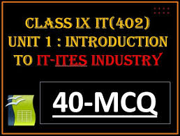 Computer graphics mcq questions and answers. Best Mcq Unit 1 It And Ites Industry Class 9 It 402 Cs Ip Learning Hub
