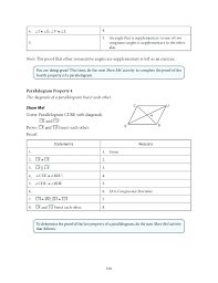 › polygons and quadrilaterals test. Parallelogram Proofs Worksheet With Answers Snowtanye Com