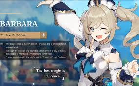Genshin Impact Free 4 Barbara And Preloading Starts Now For Android In 2020 Barbara Pokemon Super Pokemon Dungeon