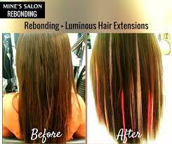 Want To Add Some Flair To Your Plain Rebonded Hair Luminous Hair Extensions Can Give You Beautiful Flecks Rebonded Hair Hair Extensions Before And After Hair