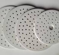 Desiccator Plates With Small Holes, Porcelain