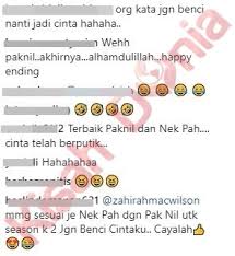 Semalam dah ditayangkan di tv3. Orang Kata Jangan Benci Nanti Jadi Cinta Hahaha Pak Nil Keluar Bersama Dengan Nek Pah Jadi Perhatian Netizen Kisah Dunia