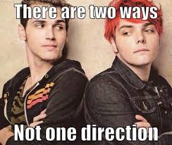 Maybe you would like to learn more about one of these? Pin By None Of Your Business On Your Memory Will Carry On Emo Band Memes My Chemical Romance Emo Music