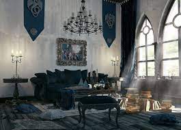 A gothic bedroom must be clean and organized. Gothic Style Interior Design Ideas